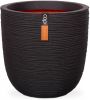 Capi europe Capi Nature Rib NL bol 35x34cm bloempot zwart online kopen