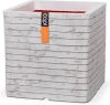 Capi europe Capi Nature Row NL 30x30x30cm vierkante plantenbak ivoor online kopen